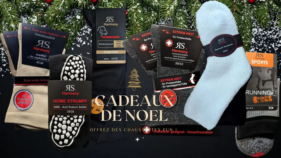 Chaussettes spéciales à offrir pour les cadeaux de Noël