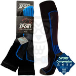 Chaussettes de Compression Sport Coolmax® - Vignette | chaussettes-de-sante.fr