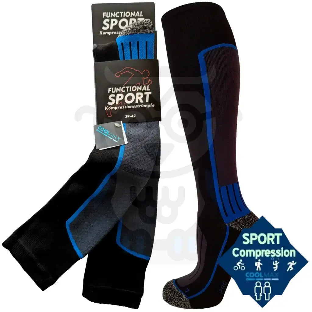 Chaussettes De Compression Sport 39/42 Mi-Bas