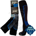 Chaussettes de Compression Sport Coolmax® - Vignette | chaussettes-de-sante.fr