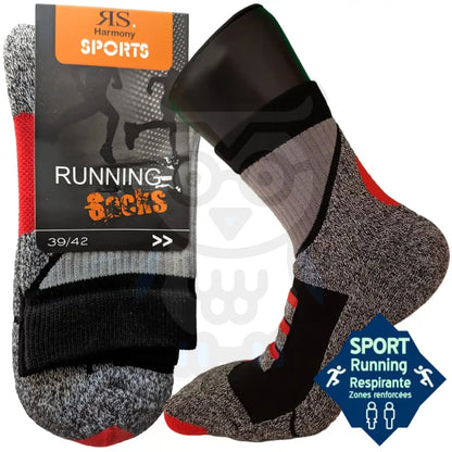 Chaussettes De Running Pour Homme Et Femme 39/42 Sport