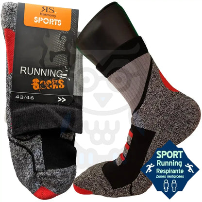 Chaussettes De Running Pour Homme Et Femme 43/46 Sport