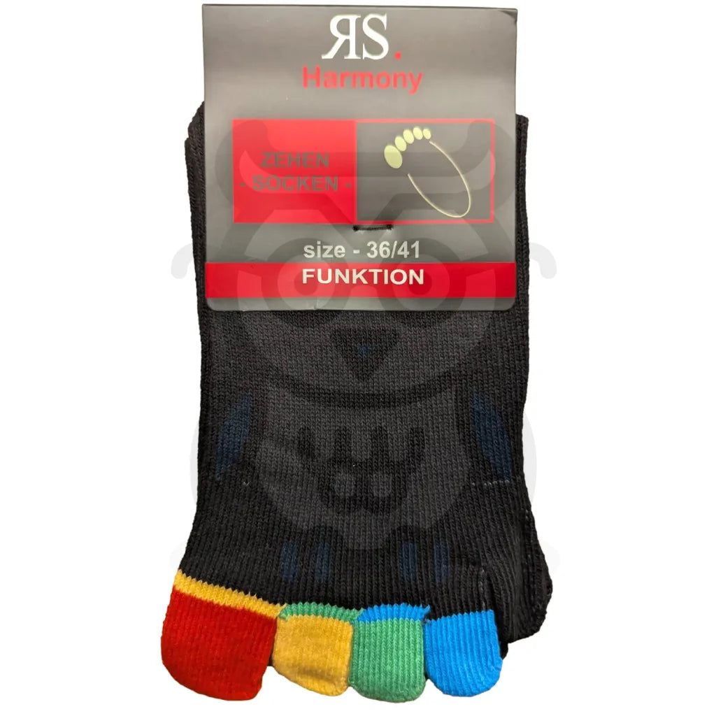 Chaussettes Doigts Couleur Noir / 36/41 À