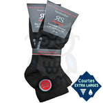 Socquettes Extra Larges Sans Elastique - 2 Paires - Vignette | chaussettes-de-sante.fr